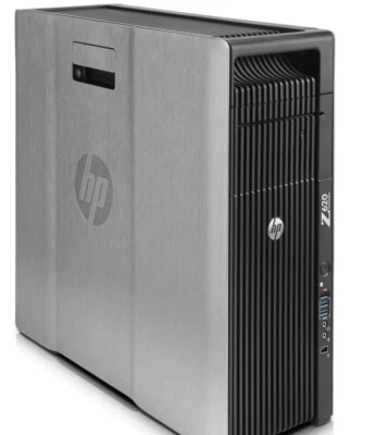 Computadora de escritorio HP Z620 (Dual Intel Xeon, 2,2 GHz, 64 GB RAM, 240 GB SSD + 1 TB HDD))   Foto 1 de 4