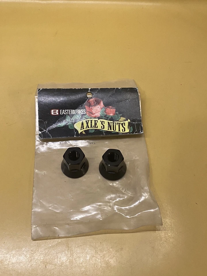 Black Eastern Bikes 3/8" Axle Nuts - Image 1 of 4