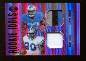Barry Sanders Kerryon Johnson 2018 Panini Illusions Rookie Dual Patch 5/10 46604