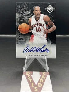 11/12 Panini Limited - DeMAR DeROZAN POTENTIAL AUTO /50 #1 Toronto Raptors - Picture 1 of 3