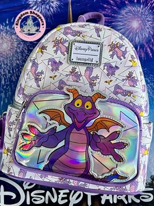 2025 Disney Parks Epcot Figment Epcot Center Collection Loungefly Rucksack Neu - Bild 1 von 3