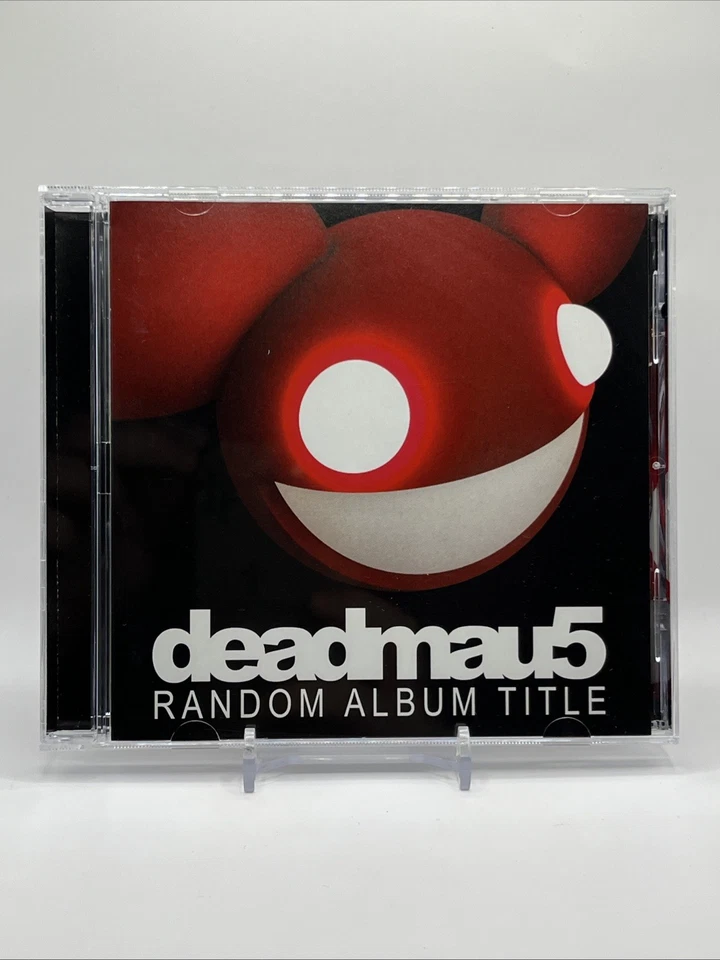Random Album Title by Deadmau5 (CD, 2008) FAST POST  - RARE US IMPORT - Image 1 of 3