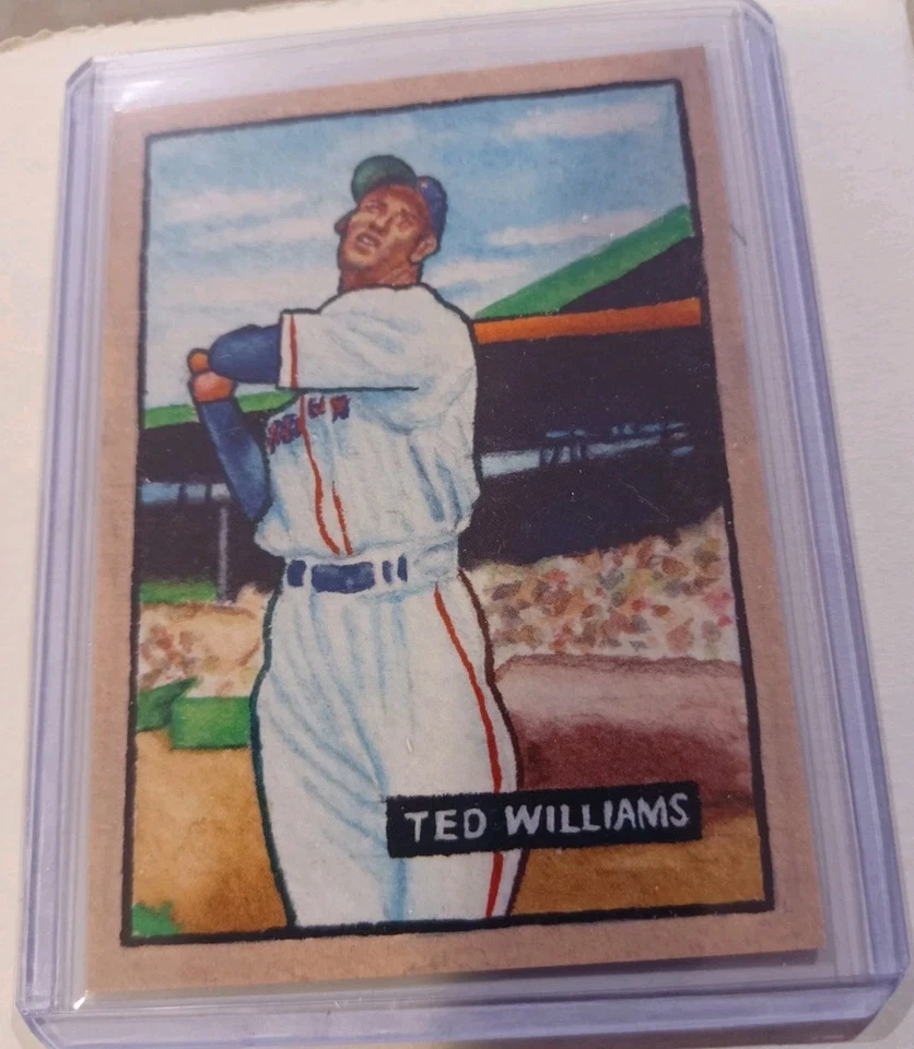 2025 TOPPS ОБУВНАЯ КОРОБКА СОКРОВИЩА ТЕД УИЛЬЯМС БОСТОН РЕДСОКС 51 ЛУЧНИК - Изображение 1 из 1