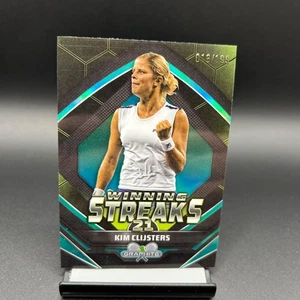 2024 Topps Graphite #WS-KC Kim Clijsters Winning Streaks Aqua /199 - Picture 1 of 2