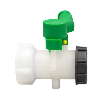 IBC Hahn S60x6 62mm Sperrhahn Ablasshahn Auslauf Absperrhahn Container Behälter - Bild 1 von 4