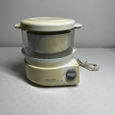 Black & Decker Flavor Scenter Handy Steamer Food Rice Vegetable Cooker HS800 - Image 1 of 4
