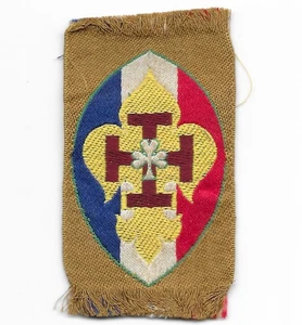 Parche contingente francés 1937 5º Jamboree mundial celebrado en Países Bajos Boy Scout GD - Imagen 1 de 2