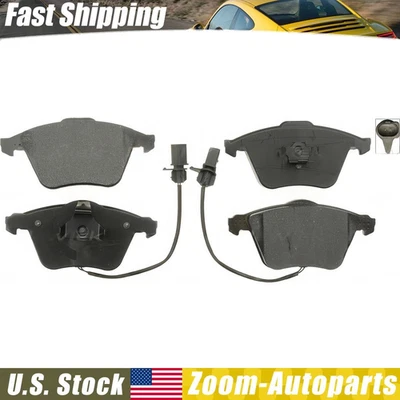 Комплект передних тормозных колодок для 2008-2012 Audi S3 2008-2009 Audi TT Quattro - Изображение 1 из 3