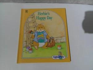 AlphaPets Hardcover Book/Herbie's Happy Day - Picture 1 of 4