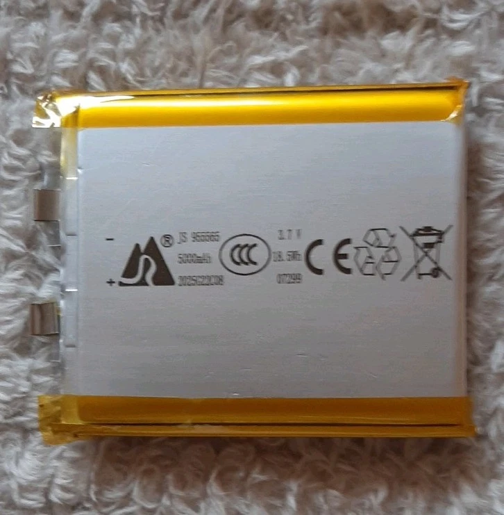 Lipo Akku 3,7V 5000mAh Li-Ion kompakt Batterie kompakt , dicke 8mm *Neu - Bild 1 von 3