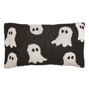 Mudpie - Halloween - Ghost Knit Pillow - 41601130G - Picture 1 of 2