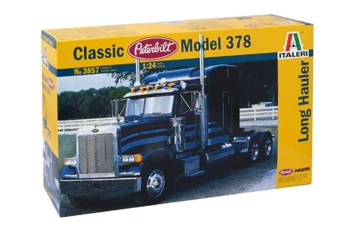 Modellino camion 1/24 PETERBILT 378 LONG HAULER ITALERI 3857 Scala 1:24 - Immagine 1 di 4