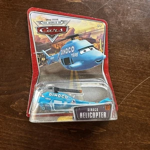 Disney Pixar Cars Dinoco Helicopter Diecast New Mattel The World of Cars Series - Picture 1 of 4