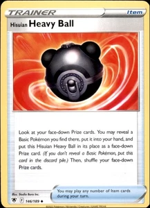 Pokemon - 2X Hisuian Heavy Ball #146/189 - SWSH10: Astral Radiance Uncommon - Picture 1 of 2