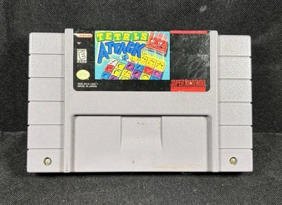 Tetris Attack (Nintendo SNES, 1996) - Image 1 of 3