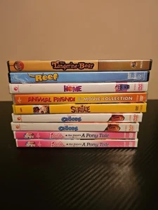 Kinder DVD Konvolut, Barbie, Strike, Animal Freinds Sammlung, Haus, Riff - Bild 1 von 3
