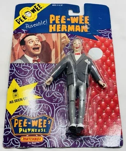Vintage 1988 Matchbox Pee Wee Herman 6" Poseable Doll Actionfigur Spielhaus - Bild 1 von 7