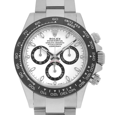 Rolex Cosmograph Daytona 116500LN blanco número aleatorio segunda mano para hombre Foto 1 de 4