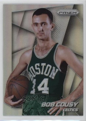 2014-15 Panini Prizm Silver Prizm Bob Cousy #215 HOF - Image 1 of 2