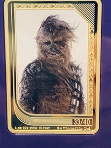 2025 - Star Wars The Original Trilogy - Moneda comercial de 1 oz - Chewbacca 33/40 - Imagen 1 de 5