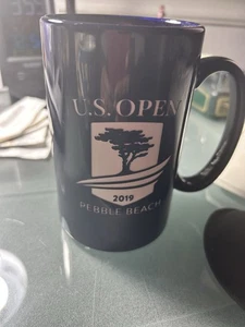 2019 United States US Open Pebble Beach Kaffeebecher Tasse groß blau - Bild 1 von 2