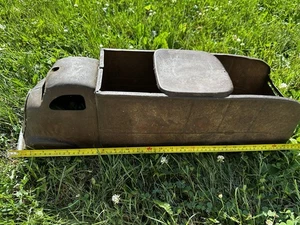 Vintage Marx Deluxe Delivery Ride On Toy Truck Scheune Nachlass Fund braucht Liebe - Bild 1 von 22
