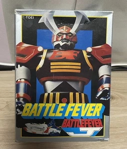 Rare Popy Battle Fever Robot Neuf Boîte Europe New MIB Bandai Vintage - Imagen 1 de 19