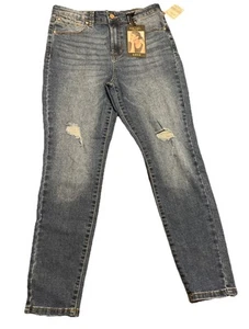 NWT Rachel Roy Jeans Women’s Size 10/30 Denim Ankle Skinny Medium Wash High Rise - Picture 1 of 6