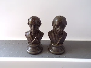 BENJAMIN DISRAELI UND WILLIAM GLADSTONE 19. JAHRHUNDERT NEUHEIT METALL PFEFFERETTEN - Bild 1 von 21