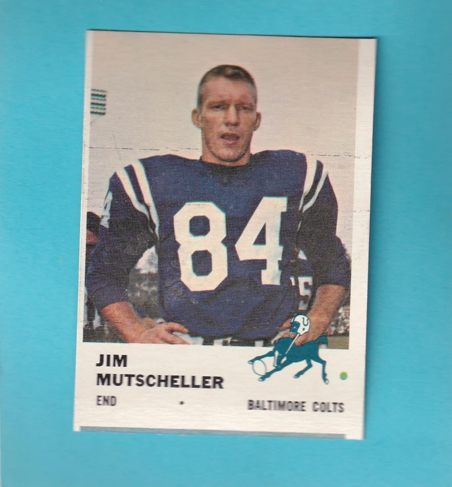 1961 Fleer Football (#1-220) - Pick A Card, F to MT condition - Image 1 of 1