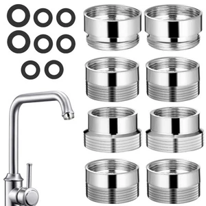 8pcs Faucet Adapters Water Purifier Faucet Adapters Kitchen Aerators Hose to ... - Picture 1 of 9