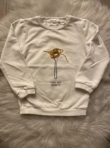 Miles Child’s Boys/ Girls Sweater - White Color Size 4 - Picture 1 of 9