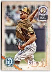 2018 Topps Gypsy Queen Luis Perdomo p San Diego Padres #90 - Picture 1 of 2