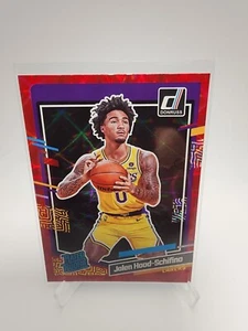 2023-24 Panini Donruss Basketball #216 Jalen Hood-Schifino Rated Rookie Red... - Picture 1 of 2