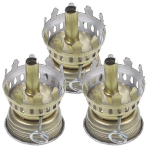3 Pcs Kerosene Lamp Holder Replacement Burner DIY Oil Supply Burners Parts - Picture 1 of 12
