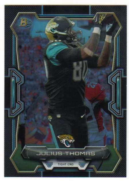 2015 Bowman Black Rainbow Foil Parallel #34 Julius Thomas Jaguars - Image 1 of 1