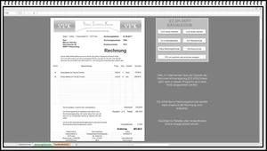 Rechnungsprogramm Kleinunternehmer §19 UStG einfache Bedienung ohne PC Erfahrung - Bild 1 von 3