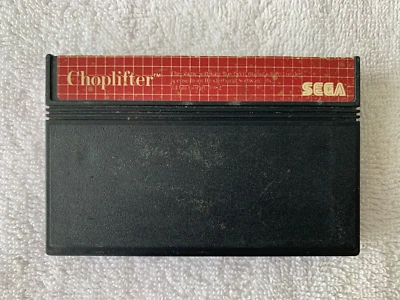 Sega Master System - Choplifter - Cartridge - Tested Working - PAL - Image 1 of 4