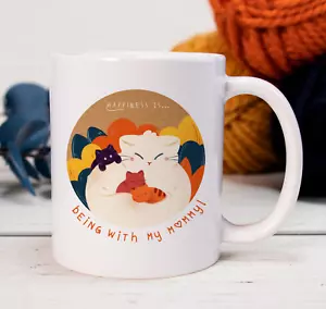 Cat Mom Coffee Mug Best Mom Ever Mother Day Present For Mom Best Mother Gift - Picture 1 of 3