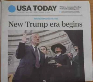 Donald Trump Inauguration Special USA Today 1/21/2025 🤑 - Picture 1 of 3