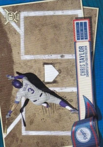 CHRIS TAYLOR 2019 TOPPS BIG LEAGUE BLUE PARALLEL #179 DODGERS - Picture 1 of 1