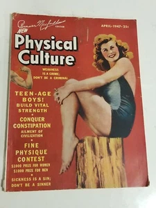 Vintage Physical Culture Magazine - April 1947 - Picture 1 of 10