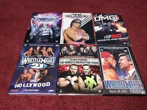 6 WWE Wrestling DVD Sets CIB Complete In Box & TESTED! 5 Sets In MINT CONDITION! - Picture 1 of 12