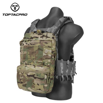 Mochila de hidratación táctica TOPTACPRO 2L MOLLE bolsa de agua bolsa de hidratación airsoft - Imagen 1 de 4