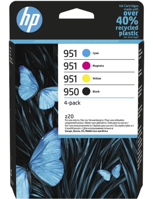 HP 950/951 Nero/Ciano/Magenta/Giallo Cartucce d'Inchiostro Multipack - Immagine 1 di 1
