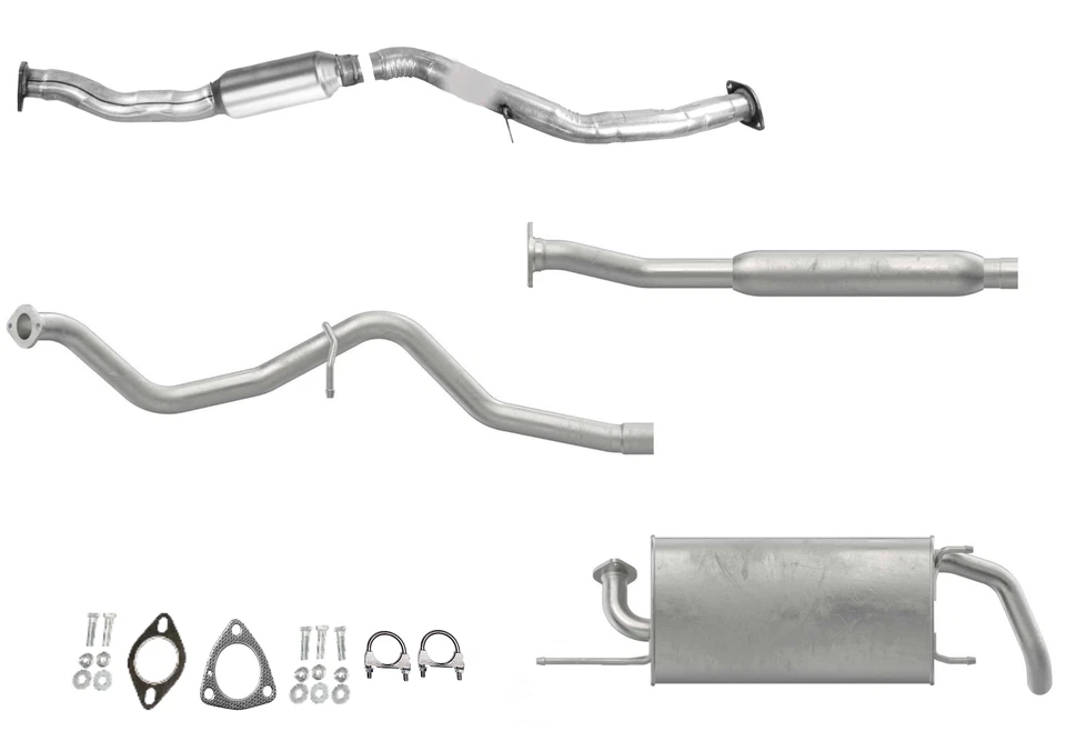 2013-2015 Subaru XV Crosstrek/2016-2017 Crosstrek 2.0L Cat, Res with Pipe & Muf - Image 1 of 1