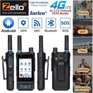 Teléfono Celular Radio Red 4G Zello PTT POC Walkie Talkie Teléfono Celular Inrico S200 - Imagen 1 de 12