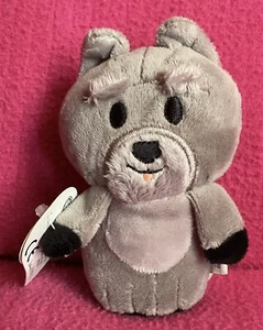 Hallmark Itty Bittys Der Zauberer von Oz Toto Hund grau weiches Plüschtier 4,5"" Etikett - Bild 1 von 14