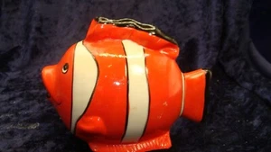 FISH BANK WITH STOPPER ~ 5”x4” ~ Great Condition ~ - Picture 1 of 5