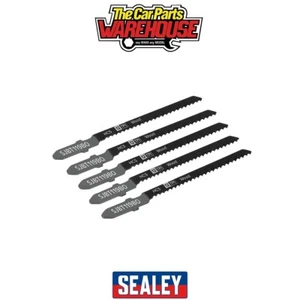 Sealey SJBT119BO Jigsaw Blade for General Wood 75mm 12tpi - Pack of 5 - Picture 1 of 5